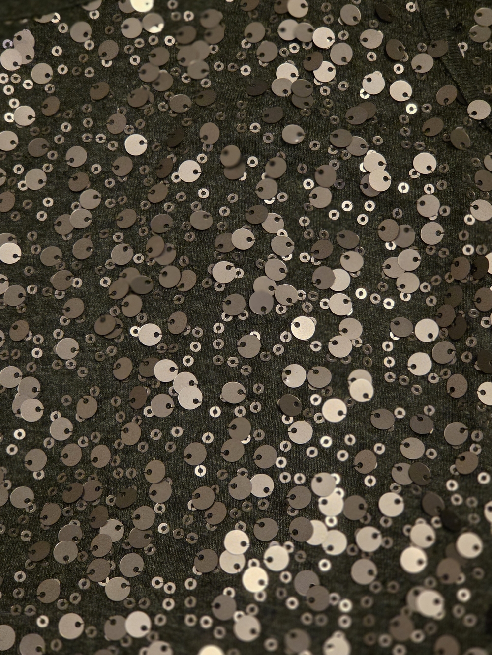 Old Navy Women's Charcoal Sequin Sleeveless Tank Top Sparkle Camisole.  Size L. - Picture 12 of 12
